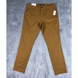 Aeropostale Pants Aero Skinny Stretch Jeans Brown Men's 31x30 Preppy Casual NWT